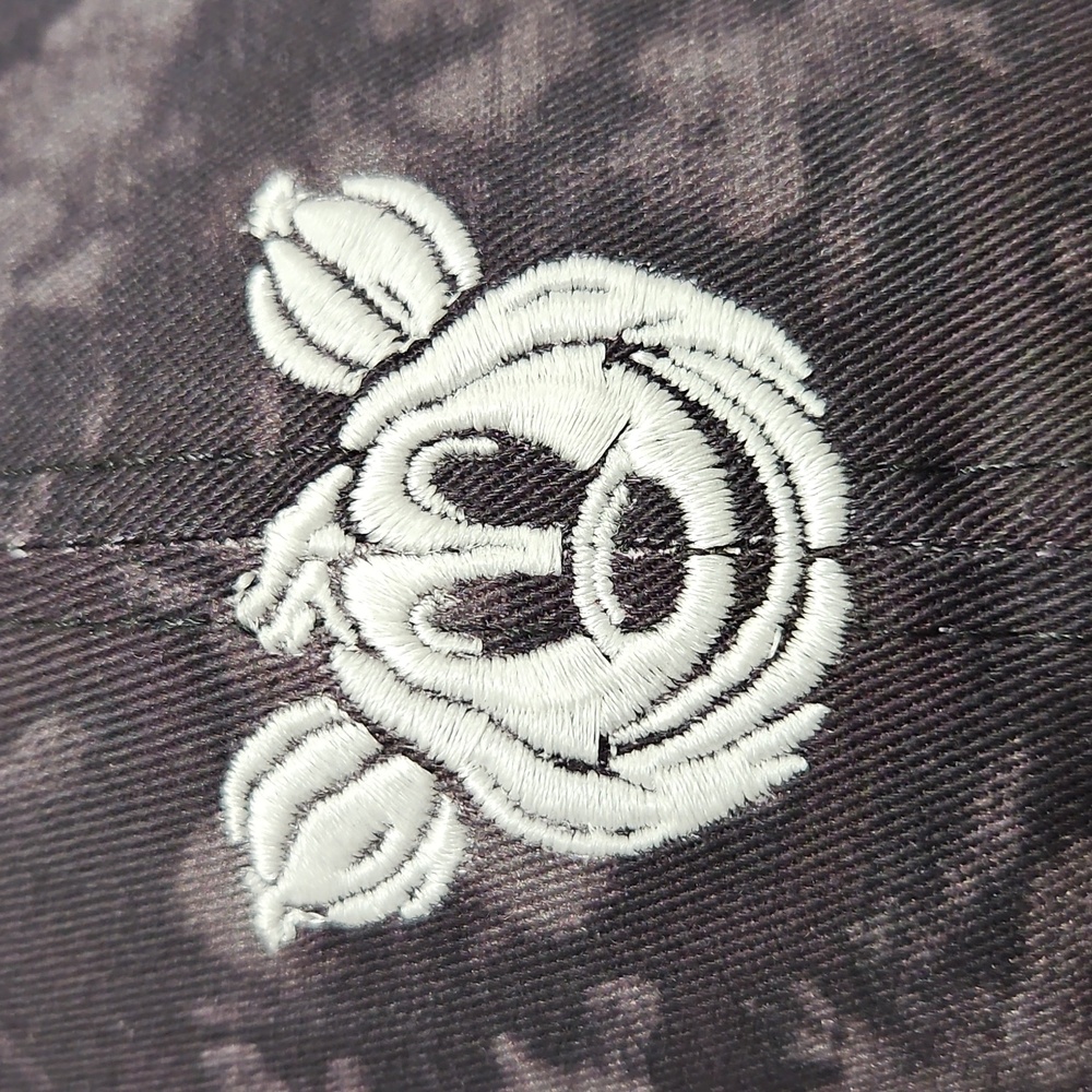 NWT Disney Halloween Mickey Pumpkin Black Tie Dye Glow in the Dark Hat - Picture 3 of 8